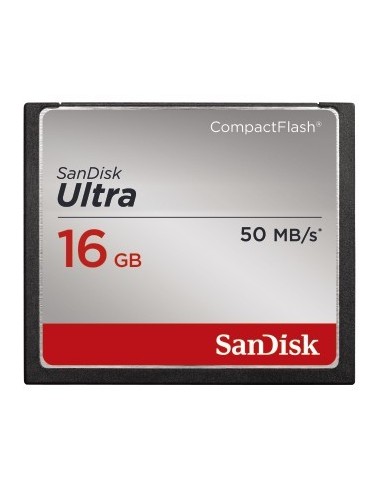 Sandisk 16GB CF Ultra memoria flash CompactFlash