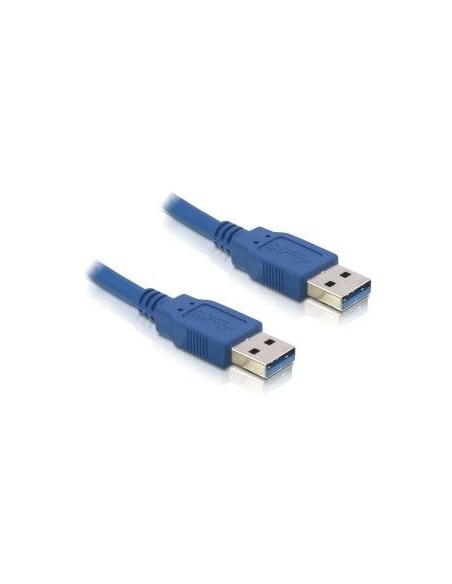DeLOCK USB 3.0-A male male - 1m cable A Macho Azul