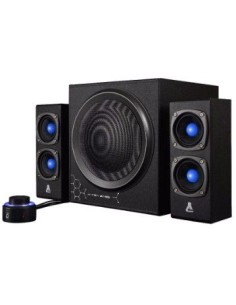 Bluestork KLUB300 conjunto de altavoces 2.1 canales 120 W Negro