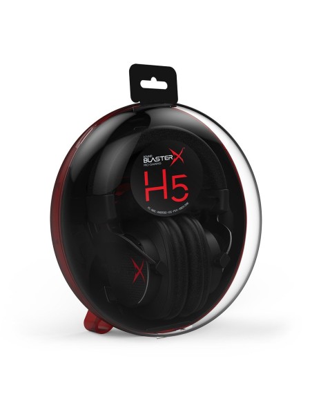Creative Labs SOUND BLASTERX H5 Binaural Diadema Negro