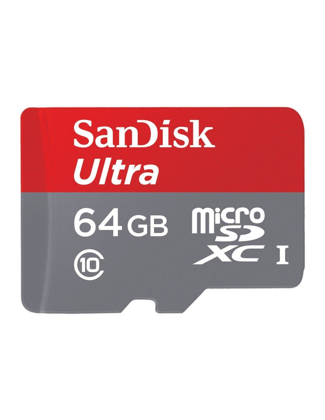 SanDisk Ultra, microSD, 64GB memoria flash MicroSDXC Clase 10