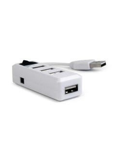 HUB USB 4 PUERTOS USB GEMBIRD CON INTERRUPTOR