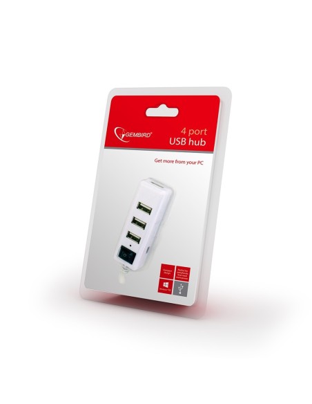 HUB USB 4 PUERTOS USB GEMBIRD CON INTERRUPTOR
