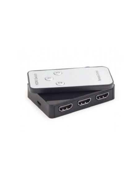HUB HDMI 3 PUERTOS GEMBIRD CON MANDO