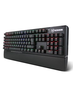 Krom Kael RGB USB QWERTY Negro