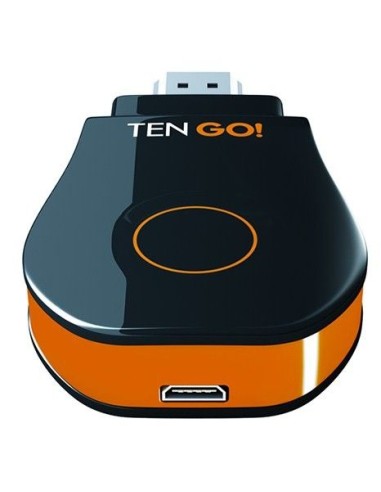 TenGO GoCast Mirroring dongle Smart TV Negro, Naranja