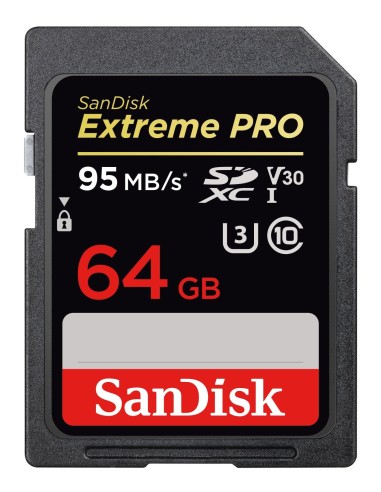 Sandisk Extreme Pro memoria flash 64 GB SDXC Clase 10 UHS-I