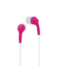 X-ONE API1000F Auriculares Dentro de oído Fucsia, Blanco