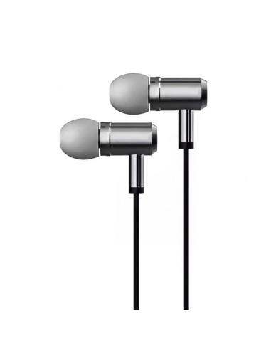 X-ONE AMI1000S Auriculares Dentro de oído Negro, Plata