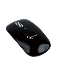 Gembird MUS-PTU-001 USB Óptico 1000DPI Ambidextro Negro ratón