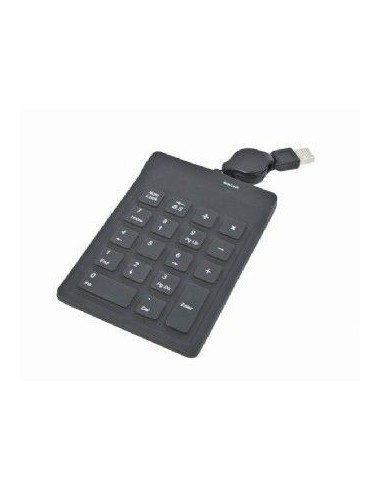 Gembird KPD-1F USB Negro teclado