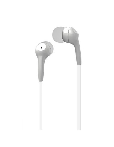 X-ONE API1000W Auriculares Dentro de oído Plata, Blanco