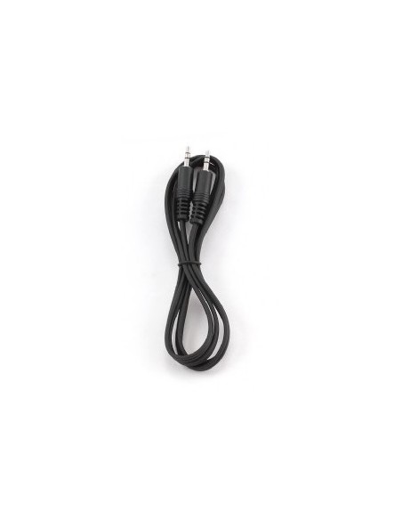Gembird 1.2m, 3.5mm 3.5mm, M M 1.2m 3.5mm Negro cable de audio