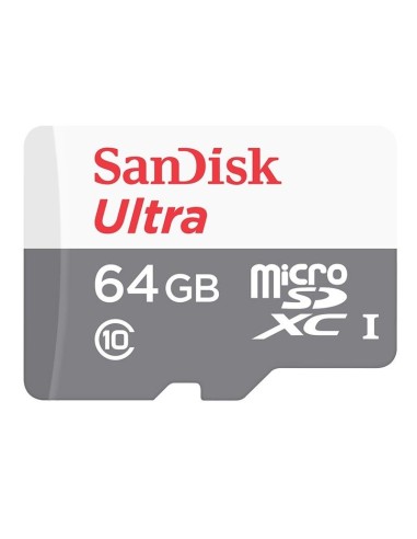 Sandisk Ultra microSDXC UHS-I 64GB memoria flash Clase 10