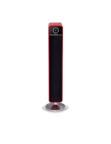 ​SCHNEIDER CONSUMER Torre de Sonido 120W Feeling's Tower HD Rojo · Sistema 2.1 Potencia Total  Bluetooth hasta10m Entrada Auxili