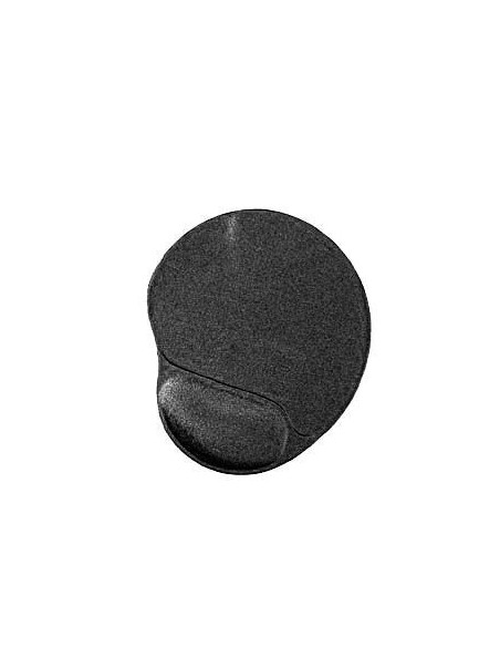 Gembird MP-GEL-BLACK alfombrilla para ratón Negro