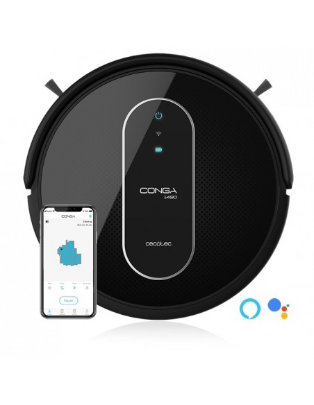 ROBOT ASPIRADOR CECOTEC CONGA SERIE 1490 NEGRO