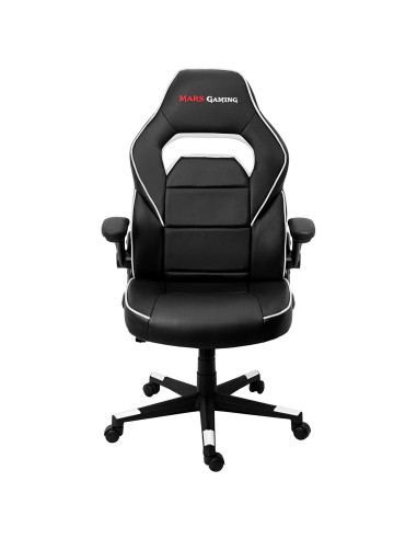 Mars Gaming MGC117 BW silla para videojuegos Silla para videojuegos universal Asiento acolchado