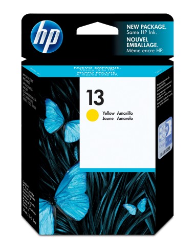 HP 13 cartucho de tinta Original Amarillo 1 pieza(s)