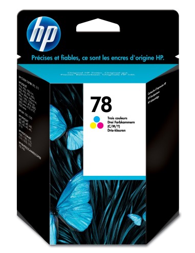 HP C6578DE cartucho de tinta Original Cian, Magenta, Amarillo 1 pieza(s)