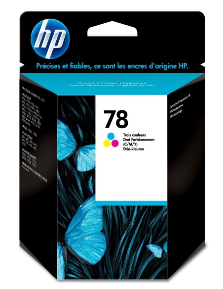 HP C6578DE cartucho de tinta Original Cian, Magenta, Amarillo 1 pieza(s)