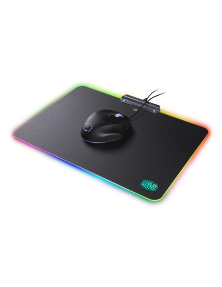 Cooler Master RGB Hard Gaming Negro Alfombrilla de ratón para juegos