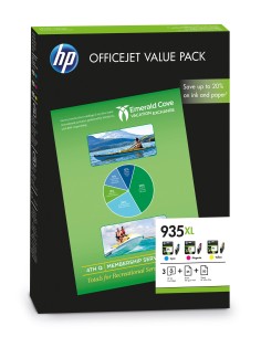 HP Pack de ahorro 935XL Office de 75 hojas A4 210 x 297 mm