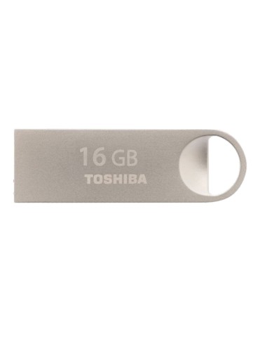 Toshiba TransMemory Mini-Metal 16GB unidad flash USB 2.0 Conector Tipo A Plata