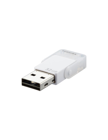 Toshiba TransMemory-EX U382 unidad flash USB 32 GB 3.0 (3.1 Gen 1) Conector tipo A de C Blanco