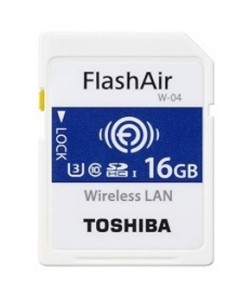 Toshiba FlashAir W-04 memoria flash 16 GB SDHC Clase 3 UHS-I