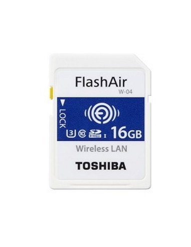 Toshiba FlashAir W-04 memoria flash 16 GB SDHC Clase 3 UHS-I