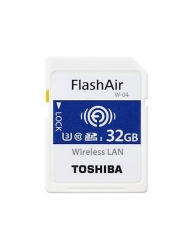 Toshiba FlashAir W-04 memoria flash 32 GB SDHC Clase 3 UHS-I