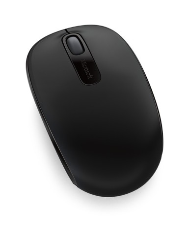 Microsoft Wireless Mobile Mouse 1850 ratón RF inalámbrica + USB Ambidextro Negro