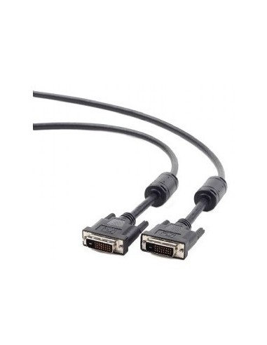 Gembird CC-DVI2-BK-6 1.8m DVI-D Negro cable DVI