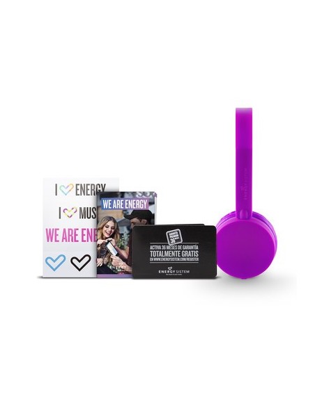 Energy Sistem 394913 auriculares para móvil Binaural Diadema Púrpura