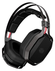 Cooler Master MasterPulse MH530 Binaural Diadema Negro, Rojo