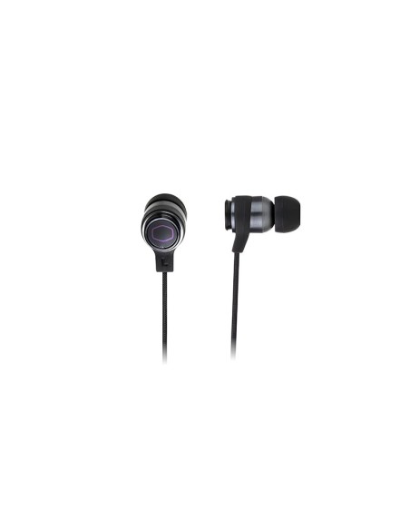 Cooler Master MH703 auriculares para móvil Binaural Dentro de oído Negro Alámbrico