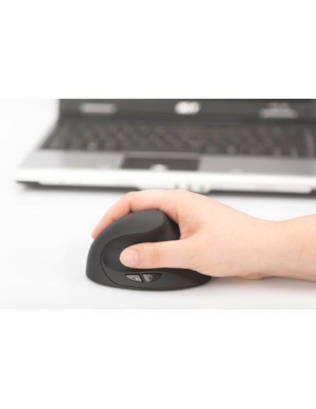 Digitus DA-20155 ratón RF inalámbrico Óptico 1600 DPI mano derecha