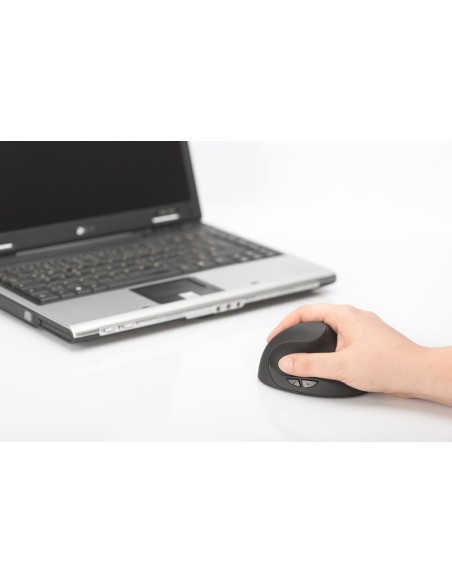 Digitus DA-20155 ratón RF inalámbrico Óptico 1600 DPI mano derecha