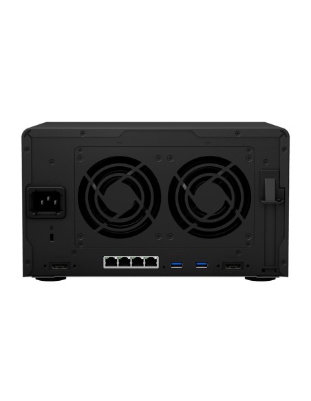 Synology DiskStation DS1618+ servidor de almacenamiento Ethernet Escritorio Negro NAS