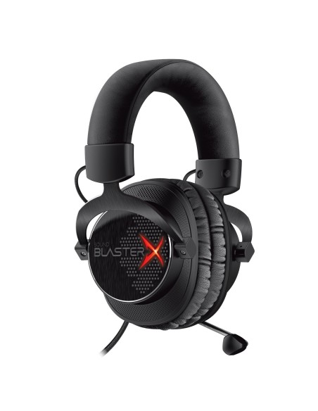 Creative Labs Sound BlasterX H7 auricular con micrófono Diadema Binaural Negro