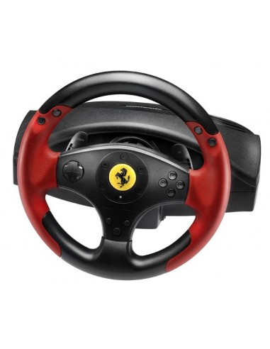 Thrustmaster Ferrari Racing Wheel Red Legend PS3&PC Volante + Pedales PC,Playstation 3 Negro, Rojo
