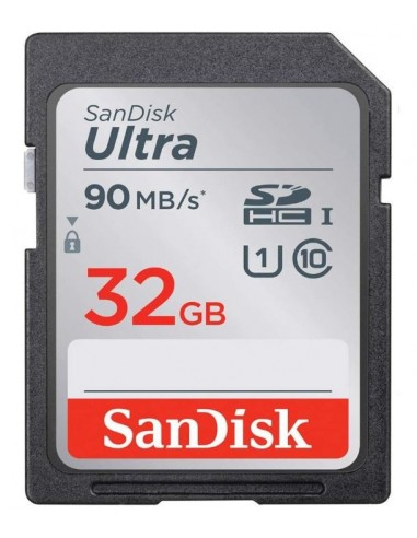 Sandisk Ultra memoria flash 32 GB SDHC Clase 10 UHS-I
