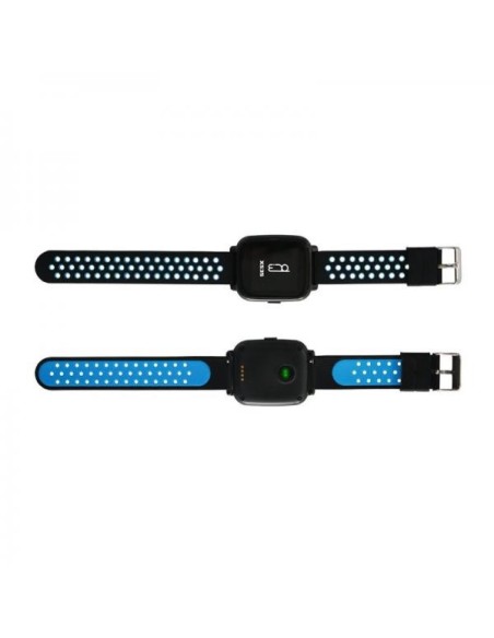 Billow XS35x reloj deportivo Negro, Azul Pantalla táctil Bluetooth