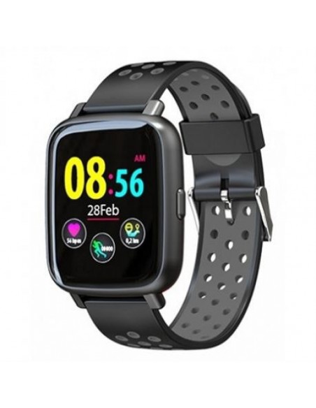 Billow XS35x reloj deportivo Negro, Gris Pantalla táctil Bluetooth