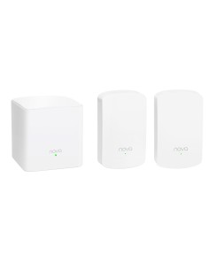 TENDA NOVA MW5 SISTEMA INTEGRAL DE RED - MESH - WIFI 5GHZ AC1200, 2 RJ45 GIGABIT - 3 UNIDADES