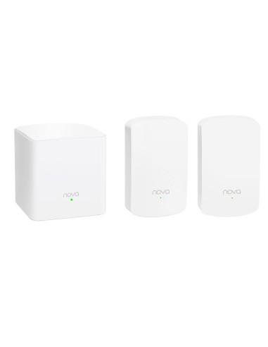 TENDA NOVA MW5 SISTEMA INTEGRAL DE RED - MESH - WIFI 5GHZ AC1200, 2 RJ45 GIGABIT - 3 UNIDADES