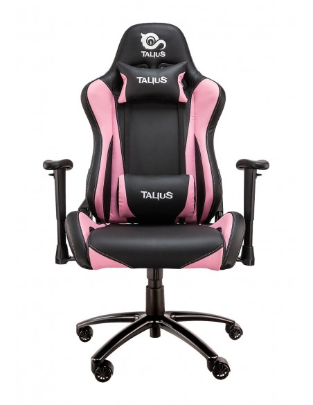 SILLA GAMING  TALIUS LIZARD 2D BASE METAL NYLON GAS CLASE4 NEGRA PINK