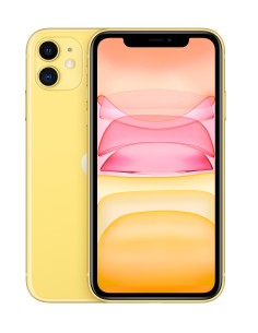 Apple iPhone 11 15,5 cm (6.1") 64 GB SIM doble Amarillo
