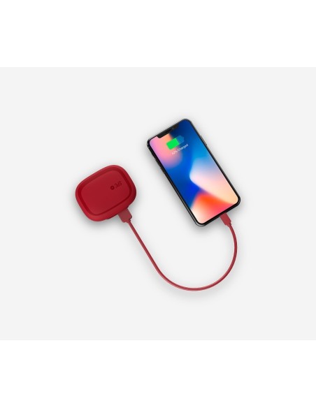 SPC Ebon Auriculares Dentro de oído Rojo